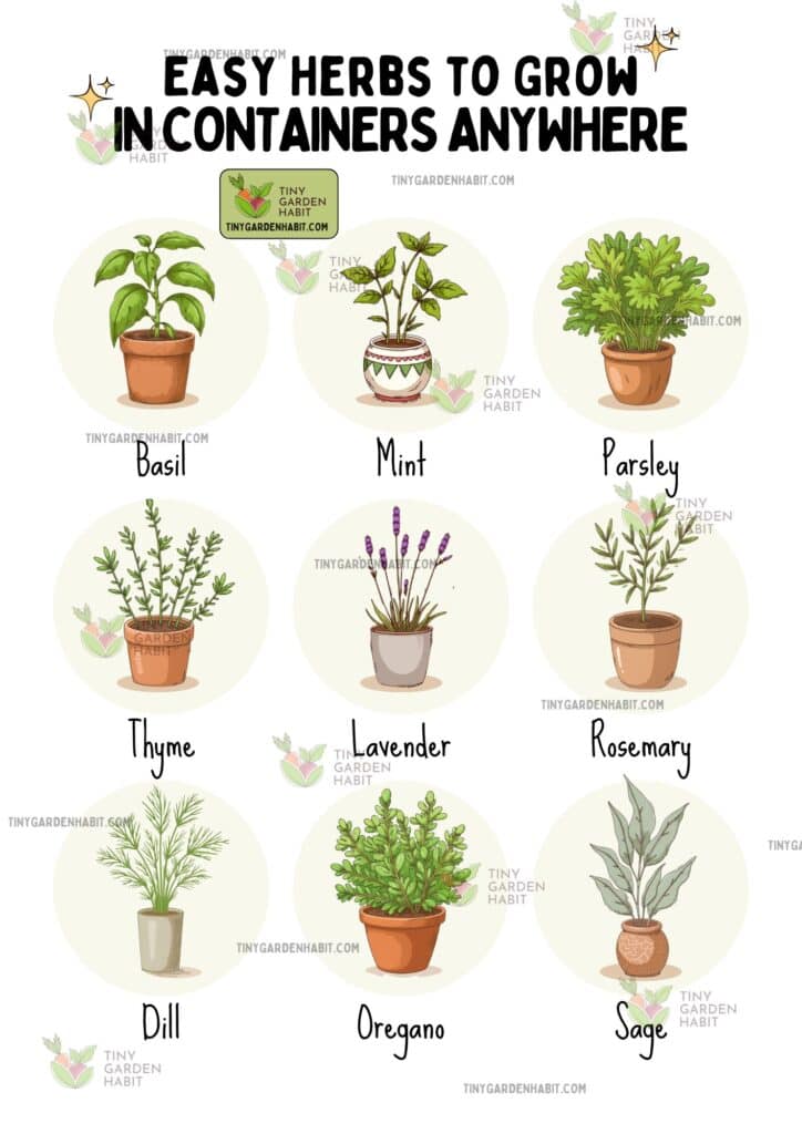 9 Simple Herbs You Can Grow In Containers Anywhere
