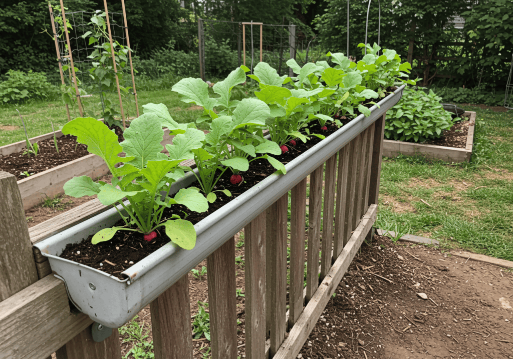 10 Fruits and Vegetables You Can Easily Grow In Rain Gutters