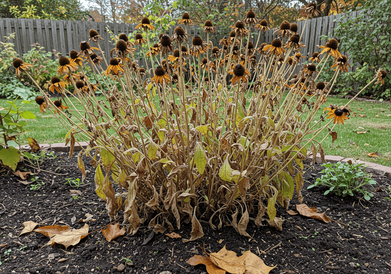 Rudbeckia end of the season