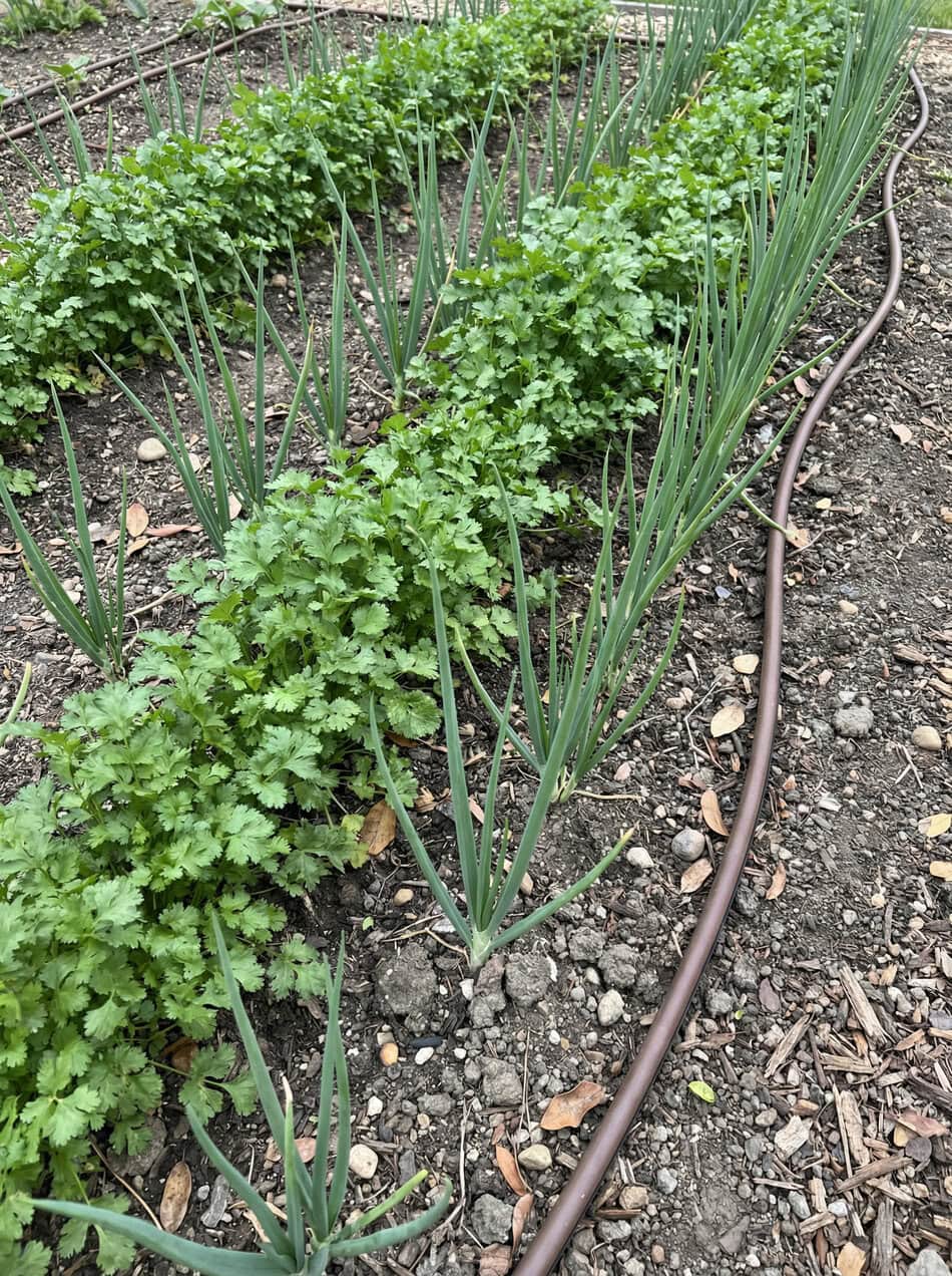 Onions and Cilantro