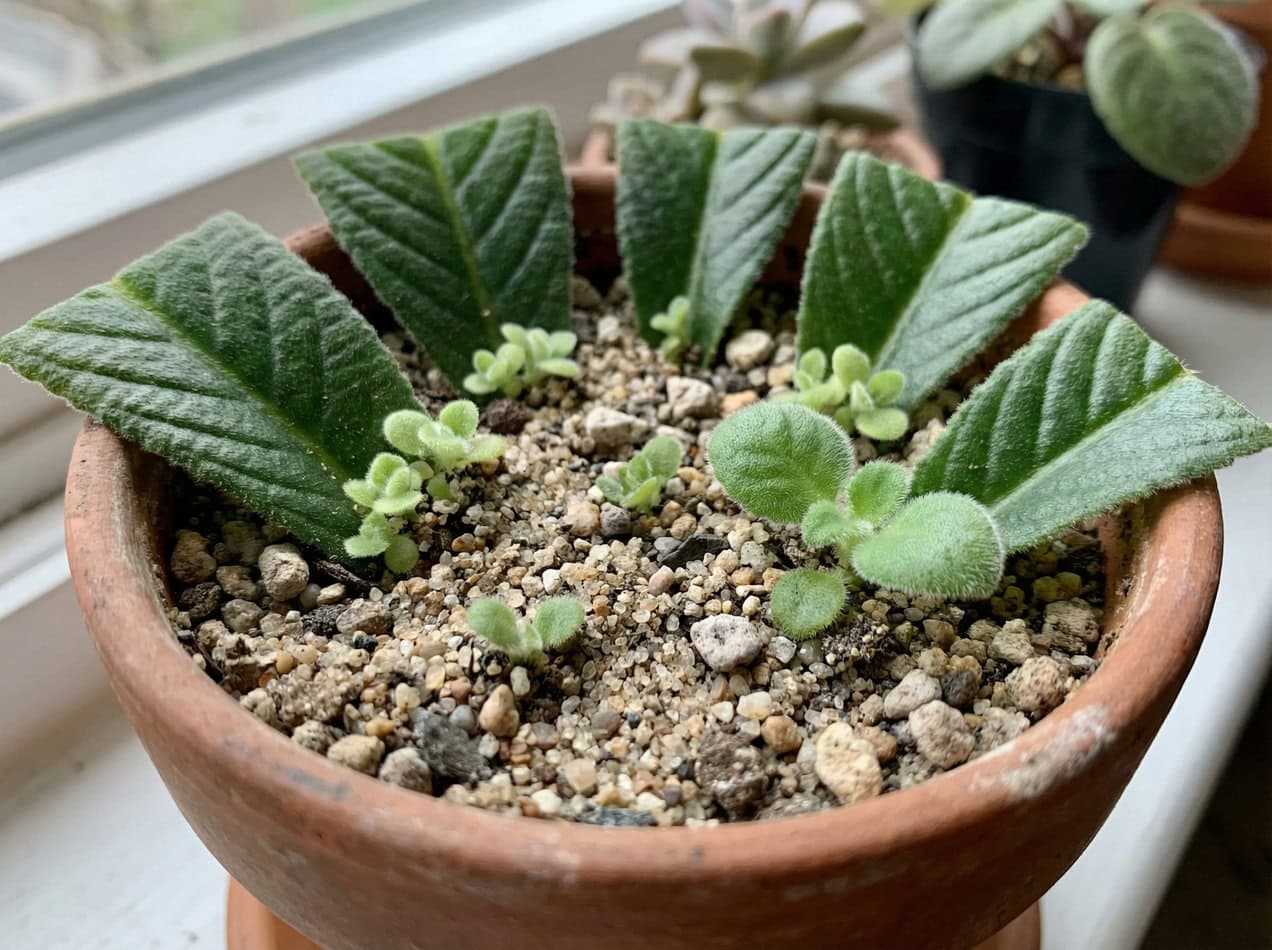 Cape Primrose Leaf propagation