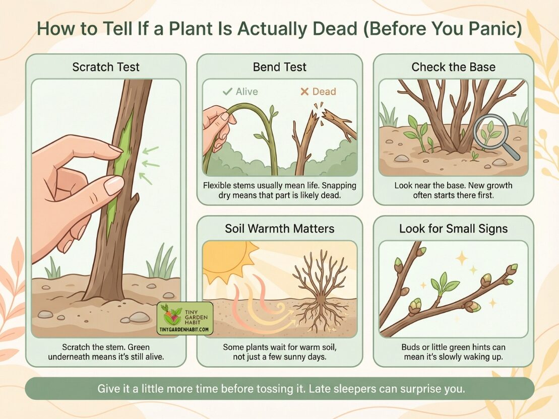 How to Tell If a Plant Is Actually Dead