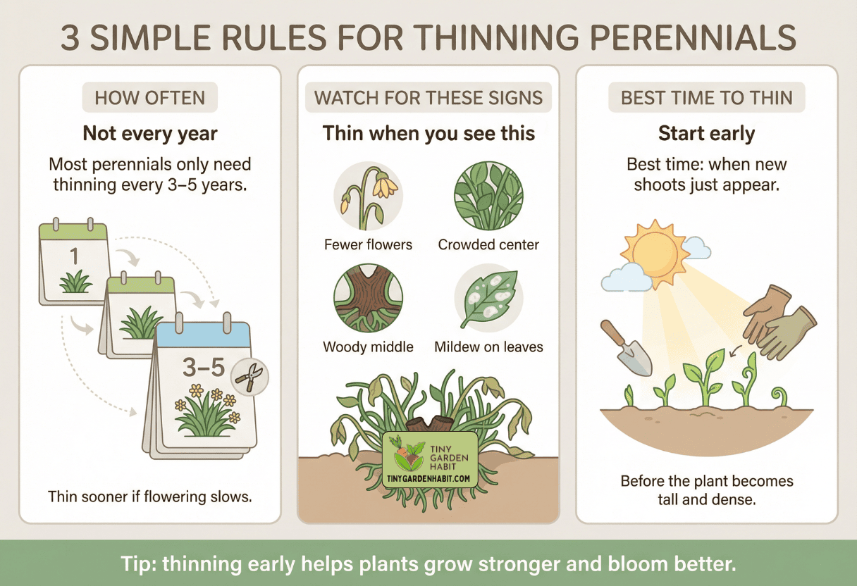 Perennial Thinning Rules